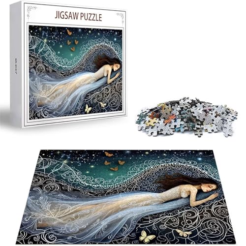 Puzzle 300 Teile Schönheit Puzzle Erwachsene, DIY Groß Puzzelmatten, Holzpuzzle für Erwachsene und Kinder ab 12 Jahren Wooden Jigsaw Sternenhimmel Geschicklichkeitsspiel für Die Ganze Familie, D-370 Puzzle 300 Teile Schönheit Puzzle Erwachsene, DIY Groß Puzzelmatten, Holzpuzzle für Erwachsene und Kinder ab 12 Jahren Wooden Jigsaw Sternenhimmel Geschicklichkeitsspiel für Die Ganze Familie, D-370 von Zhlpjecc