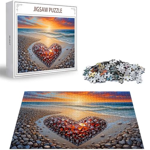 Puzzle 300 Teile Sonnenuntergang Puzzle Erwachsene, DIY Groß Puzzelmatten, Holzpuzzle für Erwachsene und Kinder ab 12 Jahren Wooden Jigsaw Strand Geschicklichkeitsspiel für Die Ganze Familie, D-345 Puzzle 300 Teile Sonnenuntergang Puzzle Erwachsene, DIY Groß Puzzelmatten, Holzpuzzle für Erwachsene und Kinder ab 12 Jahren Wooden Jigsaw Strand Geschicklichkeitsspiel für Die Ganze Familie, D-345 von Zhlpjecc