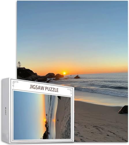 Puzzle 300 Teile Sonnenuntergang Puzzle Erwachsene, DIY Groß Puzzelmatten, Holzpuzzle für Erwachsene und Kinder ab 12 Jahren Wooden Jigsaw Strand Geschicklichkeitsspiel für Die Ganze Familie, D-778 Puzzle 300 Teile Sonnenuntergang Puzzle Erwachsene, DIY Groß Puzzelmatten, Holzpuzzle für Erwachsene und Kinder ab 12 Jahren Wooden Jigsaw Strand Geschicklichkeitsspiel für Die Ganze Familie, D-778 von Zhlpjecc
