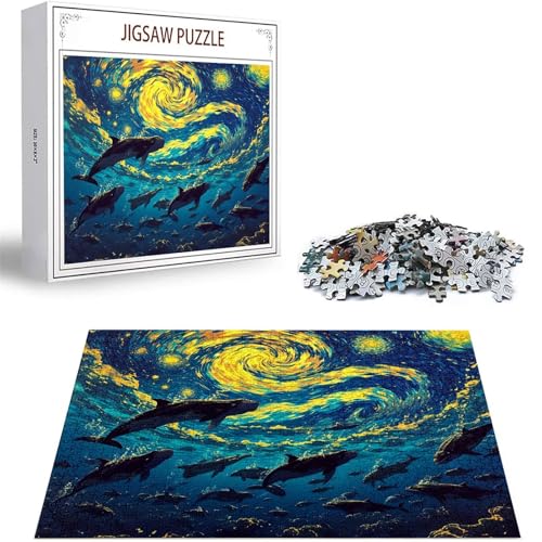 Puzzle 300 Teile Wal Puzzle Erwachsene, Groß Puzzelmatten, Holzpuzzle für Erwachsene und Kinder ab 12 Jahren Wooden Jigsaw Sternenhimmel Geschicklichkeitsspiel für Die Ganze Familie, Geschenke D-294 Puzzle 300 Teile Wal Puzzle Erwachsene, Groß Puzzelmatten, Holzpuzzle für Erwachsene und Kinder ab 12 Jahren Wooden Jigsaw Sternenhimmel Geschicklichkeitsspiel für Die Ganze Familie, Geschenke D-294 von Zhlpjecc