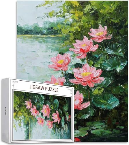 Puzzle 4000 Teile Abstrakt Puzzle Erwachsene, DIY Groß Puzzelmatten, Holzpuzzle für Erwachsene und Kinder ab 12 Jahren Wooden Jigsaw Lotusteich Geschicklichkeitsspiel für Die Ganze Familie D-555 Puzzle 4000 Teile Abstrakt Puzzle Erwachsene, DIY Groß Puzzelmatten, Holzpuzzle für Erwachsene und Kinder ab 12 Jahren Wooden Jigsaw Lotusteich Geschicklichkeitsspiel für Die Ganze Familie D-555 von Zhlpjecc