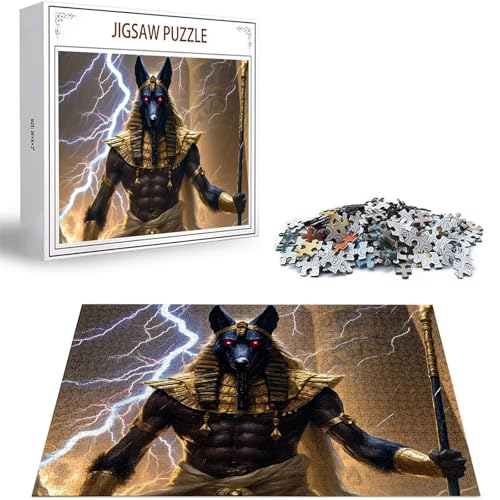 Puzzle 4000 Teile Aurora Puzzle Erwachsene, DIY Groß Puzzelmatten, Holzpuzzle für Erwachsene und Kinder ab 12 Jahren Wooden Jigsaw Anubis Geschicklichkeitsspiel für Die Ganze Familie, Geschenke D-282 Puzzle 4000 Teile Aurora Puzzle Erwachsene, DIY Groß Puzzelmatten, Holzpuzzle für Erwachsene und Kinder ab 12 Jahren Wooden Jigsaw Anubis Geschicklichkeitsspiel für Die Ganze Familie, Geschenke D-282 von Zhlpjecc