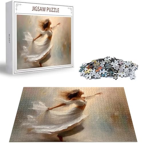 Puzzle 4000 Teile Balletttänzerin Puzzle Erwachsene, DIY Groß Puzzelmatten, Holzpuzzle für Erwachsene und Kinder ab 12 Jahren Wooden Jigsaw Geschicklichkeitsspiel für Die Ganze Familie, Geschenke D-7 Puzzle 4000 Teile Balletttänzerin Puzzle Erwachsene, DIY Groß Puzzelmatten, Holzpuzzle für Erwachsene und Kinder ab 12 Jahren Wooden Jigsaw Geschicklichkeitsspiel für Die Ganze Familie, Geschenke D-7 von Zhlpjecc