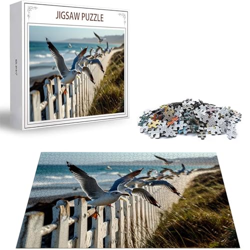 Puzzle 4000 Teile Möwe Puzzle Erwachsene, DIY Groß Puzzelmatten, Holzpuzzle für Erwachsene Kinder ab 12 Jahren Wooden Jigsaw Landschaft Geschicklichkeitsspiel für Die Ganze Familie, Geschenke D-182 Puzzle 4000 Teile Möwe Puzzle Erwachsene, DIY Groß Puzzelmatten, Holzpuzzle für Erwachsene Kinder ab 12 Jahren Wooden Jigsaw Landschaft Geschicklichkeitsspiel für Die Ganze Familie, Geschenke D-182 von Zhlpjecc