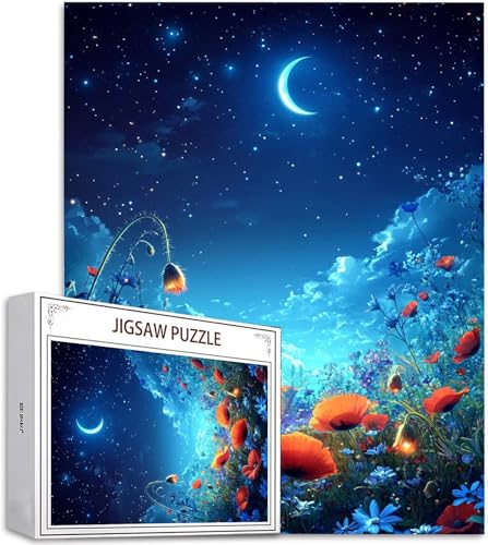 Puzzle 4000 Teile Mond Puzzle Erwachsene, DIY Groß Puzzelmatten, Holzpuzzle für Erwachsene und Kinder ab 12 Jahren Wooden Jigsaw Mohn Geschicklichkeitsspiel für Die Ganze Familie, Geschenke D-990 Puzzle 4000 Teile Mond Puzzle Erwachsene, DIY Groß Puzzelmatten, Holzpuzzle für Erwachsene und Kinder ab 12 Jahren Wooden Jigsaw Mohn Geschicklichkeitsspiel für Die Ganze Familie, Geschenke D-990 von Zhlpjecc