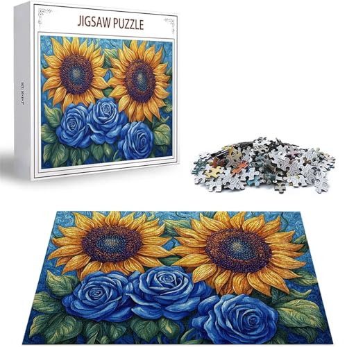 Puzzle 4000 Teile Rose Puzzle Erwachsene, Groß Puzzelmatten, Holzpuzzle für Erwachsene und Kinder ab 12 Jahren Wooden Jigsaw Sonnenblume Geschicklichkeitsspiel für Die Ganze Familie, Geschenke D-367 Puzzle 4000 Teile Rose Puzzle Erwachsene, Groß Puzzelmatten, Holzpuzzle für Erwachsene und Kinder ab 12 Jahren Wooden Jigsaw Sonnenblume Geschicklichkeitsspiel für Die Ganze Familie, Geschenke D-367 von Zhlpjecc