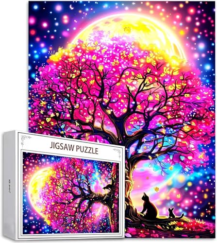 Puzzle 4000 Teile Traum Puzzle Erwachsene, DIY Groß Puzzelmatten, Holzpuzzle für Erwachsene und Kinder ab 12 Jahren Wooden Jigsaw Baum Geschicklichkeitsspiel für Die Ganze Familie, Geschenke D-837 Puzzle 4000 Teile Traum Puzzle Erwachsene, DIY Groß Puzzelmatten, Holzpuzzle für Erwachsene und Kinder ab 12 Jahren Wooden Jigsaw Baum Geschicklichkeitsspiel für Die Ganze Familie, Geschenke D-837 von Zhlpjecc