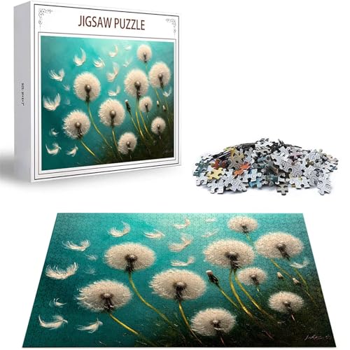 Puzzle Abstrakt Puzzle 3000 Teile, Holzpuzzle Erwachsene, Mehrfarbig Holzpuzzle, Klassische Puzzles Löwenzahn Wooden Jigsaw für Erwachsene Und Kinder 14 Jahren, Geschenke Home Wand Dekor 122x81cm D-60 von Zhlpjecc