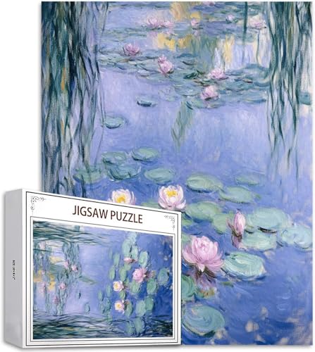 Puzzle Abstrakt Puzzle 5000 Teile, Holzpuzzle Erwachsene, Mehrfarbig Holzpuzzle, Klassische Puzzles Lotusteich Wooden Jigsaw für Erwachsene Und Kinder 14 Jahren, Geschenke Wand Dekor 156x105cm D-556 von Zhlpjecc