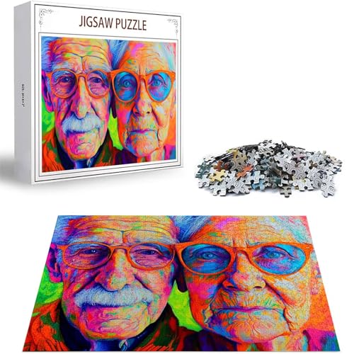 Puzzle Altes Paar Puzzle 5000 Teile, Holzpuzzle Erwachsene, Mehrfarbig Holzpuzzle, Klassische Puzzles Farbe Wooden Jigsaw für Erwachsene Und Kinder 14 Jahren, Geschenke Home Wand Dekor 156x105cm D-322 Puzzle Altes Paar Puzzle 5000 Teile, Holzpuzzle Erwachsene, Mehrfarbig Holzpuzzle, Klassische Puzzles Farbe Wooden Jigsaw für Erwachsene Und Kinder 14 Jahren, Geschenke Home Wand Dekor 156x105cm D-322 von Zhlpjecc