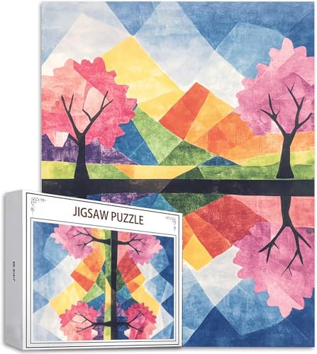 Puzzle Baum Puzzle 500 Teile, Holzpuzzle Erwachsene, Mehrfarbig Holzpuzzle, Klassische Puzzles Landschaft Wooden Jigsaw für Erwachsene Und Kinder 14 Jahren, Geschenke Home Wand Dekor 52x38cm D-905 Puzzle Baum Puzzle 500 Teile, Holzpuzzle Erwachsene, Mehrfarbig Holzpuzzle, Klassische Puzzles Landschaft Wooden Jigsaw für Erwachsene Und Kinder 14 Jahren, Geschenke Home Wand Dekor 52x38cm D-905 von Zhlpjecc