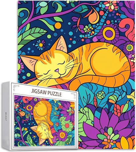 Puzzle Blume Puzzle 200 Teile, Holzpuzzle Erwachsene, Mehrfarbig Holzpuzzle, Klassische Puzzles Katze Wooden Jigsaw für Erwachsene Und Kinder 14 Jahren, Geschenke Home Wand Dekor 35x25cm D-701 Puzzle Blume Puzzle 200 Teile, Holzpuzzle Erwachsene, Mehrfarbig Holzpuzzle, Klassische Puzzles Katze Wooden Jigsaw für Erwachsene Und Kinder 14 Jahren, Geschenke Home Wand Dekor 35x25cm D-701 von Zhlpjecc