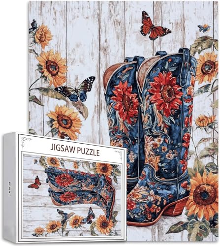 Puzzle Blume Puzzle 200 Teile, Holzpuzzle Erwachsene, Mehrfarbig Holzpuzzle, Klassische Puzzles Stiefel Wooden Jigsaw für Erwachsene Und Kinder 14 Jahren, Geschenke Home Wand Dekor 35x25cm D-727 Puzzle Blume Puzzle 200 Teile, Holzpuzzle Erwachsene, Mehrfarbig Holzpuzzle, Klassische Puzzles Stiefel Wooden Jigsaw für Erwachsene Und Kinder 14 Jahren, Geschenke Home Wand Dekor 35x25cm D-727 von Zhlpjecc