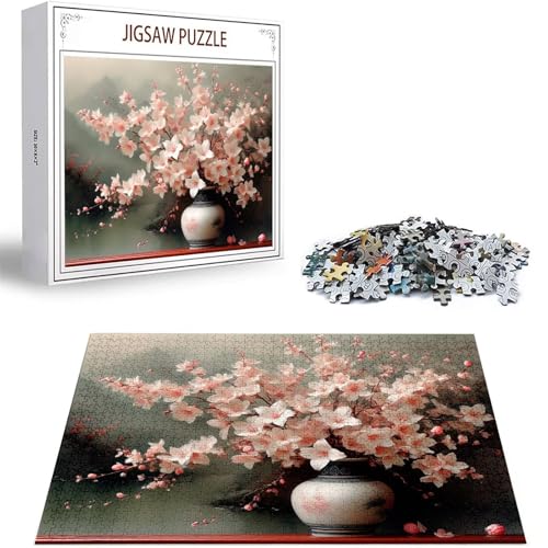 Puzzle Blume Puzzle 500 Teile, Holzpuzzle Erwachsene, Mehrfarbig Holzpuzzle, Klassische Puzzles Pflaumenbossom Wooden Jigsaw für Erwachsene Und Kinder 14 Jahren, Geschenke Home Dekor 52x38cm D-245 Puzzle Blume Puzzle 500 Teile, Holzpuzzle Erwachsene, Mehrfarbig Holzpuzzle, Klassische Puzzles Pflaumenbossom Wooden Jigsaw für Erwachsene Und Kinder 14 Jahren, Geschenke Home Dekor 52x38cm D-245 von Zhlpjecc