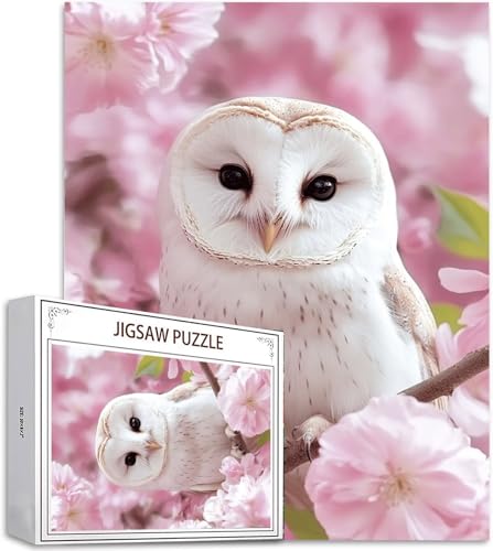 Puzzle Blume Puzzle 5000 Teile, Holzpuzzle Erwachsene, Mehrfarbig Holzpuzzle, Klassische Puzzles Eule Wooden Jigsaw für Erwachsene Und Kinder 14 Jahren, Geschenke Home Wand Dekor 156x105cm D-705 von Zhlpjecc