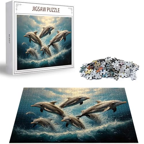 Puzzle Delphin Puzzle 200 Teile, Holzpuzzle Erwachsene, Mehrfarbig Holzpuzzle, Klassische Puzzles Wellen Wooden Jigsaw für Erwachsene Und Kinder 14 Jahren, Geschenke Home Wand Dekor 35x25cm D-188 Puzzle Delphin Puzzle 200 Teile, Holzpuzzle Erwachsene, Mehrfarbig Holzpuzzle, Klassische Puzzles Wellen Wooden Jigsaw für Erwachsene Und Kinder 14 Jahren, Geschenke Home Wand Dekor 35x25cm D-188 von Zhlpjecc