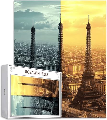 Puzzle Eiffelturm Puzzle 1500 Teile, Holzpuzzle Erwachsene, Mehrfarbig Holzpuzzle, Klassische Puzzles Landschaft Wooden Jigsaw für Erwachsene Und Kinder 14 Jahren, Geschenke Wand Dekor 87x57cm D-501 Puzzle Eiffelturm Puzzle 1500 Teile, Holzpuzzle Erwachsene, Mehrfarbig Holzpuzzle, Klassische Puzzles Landschaft Wooden Jigsaw für Erwachsene Und Kinder 14 Jahren, Geschenke Wand Dekor 87x57cm D-501 von Zhlpjecc
