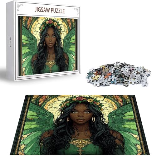 Puzzle Elf Puzzle 5000 Teile, Holzpuzzle Erwachsene, Mehrfarbig Holzpuzzle, Klassische Puzzles Frau Wooden Jigsaw für Erwachsene Und Kinder 14 Jahren, Geschenke Home Wand Dekor 156x105cm D-293 von Zhlpjecc