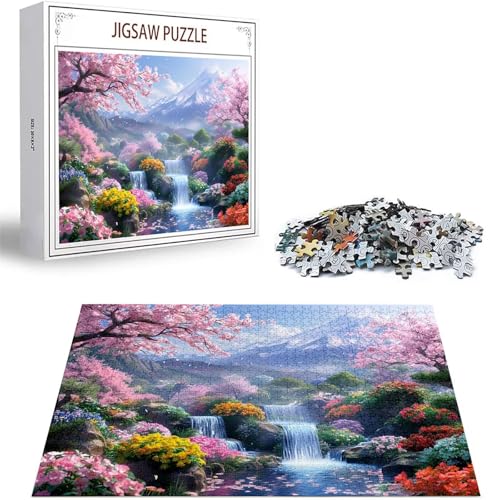 Puzzle Fallen Puzzle 500 Teile, Holzpuzzle Erwachsene, Mehrfarbig Holzpuzzle, Klassische Puzzles Kirschblüten Wooden Jigsaw für Erwachsene Und Kinder 14 Jahren, Geschenke Home Wand Dekor 52x38cm D-410 Puzzle Fallen Puzzle 500 Teile, Holzpuzzle Erwachsene, Mehrfarbig Holzpuzzle, Klassische Puzzles Kirschblüten Wooden Jigsaw für Erwachsene Und Kinder 14 Jahren, Geschenke Home Wand Dekor 52x38cm D-410 von Zhlpjecc