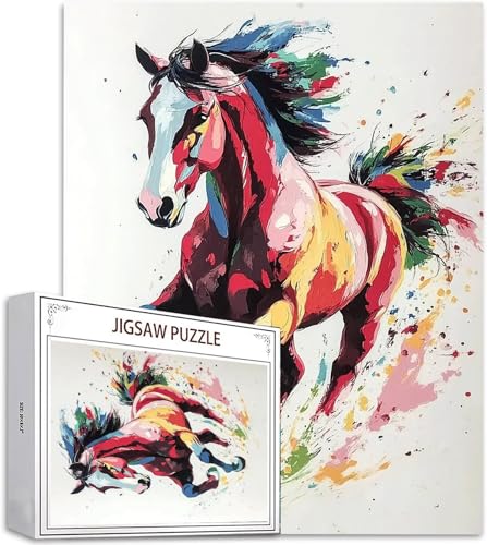 Puzzle Farbe Puzzle 3000 Teile, Holzpuzzle Erwachsene, Mehrfarbig Holzpuzzle, Klassische Puzzles Pferd Wooden Jigsaw für Erwachsene Und Kinder 14 Jahren, Geschenke Home Wand Dekor 122x81cm D-524 Puzzle Farbe Puzzle 3000 Teile, Holzpuzzle Erwachsene, Mehrfarbig Holzpuzzle, Klassische Puzzles Pferd Wooden Jigsaw für Erwachsene Und Kinder 14 Jahren, Geschenke Home Wand Dekor 122x81cm D-524 von Zhlpjecc