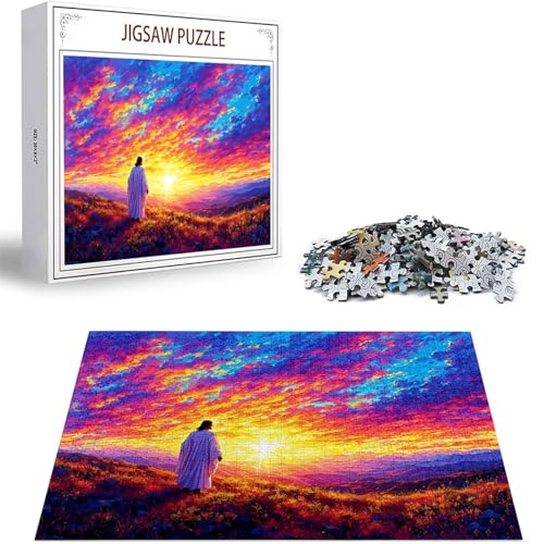 Puzzle Farbe Puzzle 3000 Teile, Holzpuzzle Erwachsene, Mehrfarbig Holzpuzzle, Klassische Puzzles Szene Wooden Jigsaw für Erwachsene Und Kinder 14 Jahren, Geschenke Home Wand Dekor 122x81cm D-23 von Zhlpjecc