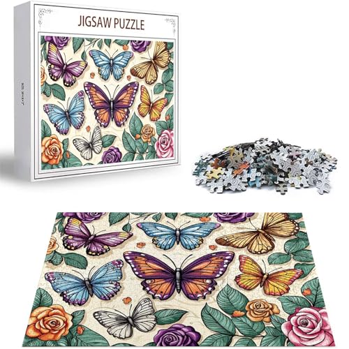 Puzzle Farbe Puzzle 5000 Teile, Holzpuzzle Erwachsene, Mehrfarbig Holzpuzzle, Klassische Puzzles Schmetterling Wooden Jigsaw für Erwachsene Und Kinder 14 Jahren, Geschenke Home Dekor 156x105cm D-34 Puzzle Farbe Puzzle 5000 Teile, Holzpuzzle Erwachsene, Mehrfarbig Holzpuzzle, Klassische Puzzles Schmetterling Wooden Jigsaw für Erwachsene Und Kinder 14 Jahren, Geschenke Home Dekor 156x105cm D-34 von Zhlpjecc