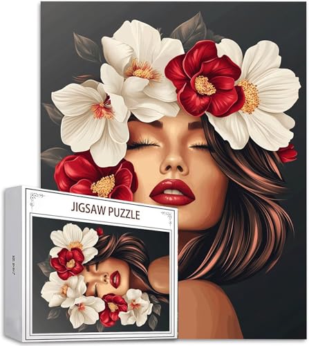 Puzzle Frau Puzzle 3000 Teile, Holzpuzzle Erwachsene, Mehrfarbig Holzpuzzle, Klassische Puzzles Blume Wooden Jigsaw für Erwachsene Und Kinder 14 Jahren, Geschenke Home Wand Dekor 122x81cm D-856 Puzzle Frau Puzzle 3000 Teile, Holzpuzzle Erwachsene, Mehrfarbig Holzpuzzle, Klassische Puzzles Blume Wooden Jigsaw für Erwachsene Und Kinder 14 Jahren, Geschenke Home Wand Dekor 122x81cm D-856 von Zhlpjecc