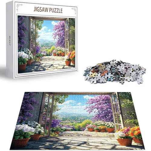 Puzzle Garten Puzzle 1500 Teile, Holzpuzzle Erwachsene, Mehrfarbig Holzpuzzle, Klassische Puzzles Landschaft Wooden Jigsaw für Erwachsene Und Kinder 14 Jahren, Geschenke Home Wand Dekor 87x57cm D-275 Puzzle Garten Puzzle 1500 Teile, Holzpuzzle Erwachsene, Mehrfarbig Holzpuzzle, Klassische Puzzles Landschaft Wooden Jigsaw für Erwachsene Und Kinder 14 Jahren, Geschenke Home Wand Dekor 87x57cm D-275 von Zhlpjecc