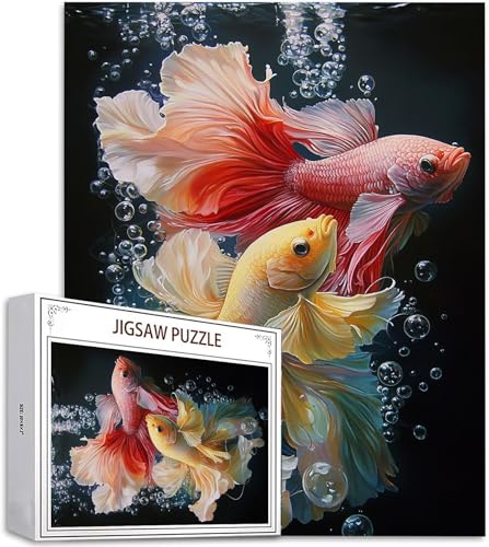 Puzzle Goldfisch Puzzle 5000 Teile, Holzpuzzle Erwachsene, Mehrfarbig Holzpuzzle, Klassische Puzzles Tier Wooden Jigsaw für Erwachsene Und Kinder 14 Jahren, Geschenke Home Wand Dekor 156x105cm D-751 Puzzle Goldfisch Puzzle 5000 Teile, Holzpuzzle Erwachsene, Mehrfarbig Holzpuzzle, Klassische Puzzles Tier Wooden Jigsaw für Erwachsene Und Kinder 14 Jahren, Geschenke Home Wand Dekor 156x105cm D-751 von Zhlpjecc