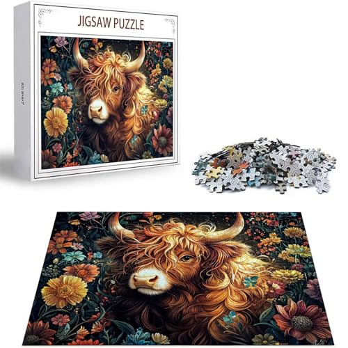 Puzzle Hochlandrinder Puzzle 5000 Teile, Holzpuzzle Erwachsene, Mehrfarbig Holzpuzzle, Klassische Puzzles Tier Wooden Jigsaw für Erwachsene Und Kinder 14 Jahren, Geschenke Wand Dekor 156x105cm D-169 Puzzle Hochlandrinder Puzzle 5000 Teile, Holzpuzzle Erwachsene, Mehrfarbig Holzpuzzle, Klassische Puzzles Tier Wooden Jigsaw für Erwachsene Und Kinder 14 Jahren, Geschenke Wand Dekor 156x105cm D-169 von Zhlpjecc