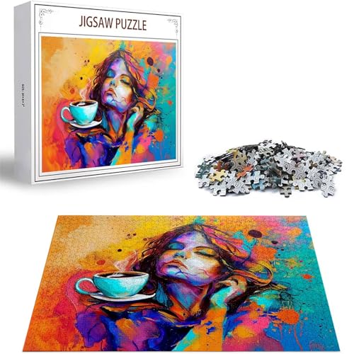 Puzzle Kaffee Puzzle 200 Teile, Holzpuzzle Erwachsene, Mehrfarbig Holzpuzzle, Klassische Puzzles Frau Wooden Jigsaw für Erwachsene Und Kinder 14 Jahren, Geschenke Home Wand Dekor 35x25cm D-296 Puzzle Kaffee Puzzle 200 Teile, Holzpuzzle Erwachsene, Mehrfarbig Holzpuzzle, Klassische Puzzles Frau Wooden Jigsaw für Erwachsene Und Kinder 14 Jahren, Geschenke Home Wand Dekor 35x25cm D-296 von Zhlpjecc