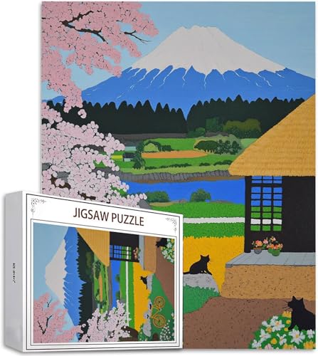Puzzle Kirschblüten Puzzle 5000 Teile, Holzpuzzle Erwachsene, Mehrfarbig Holzpuzzle, Klassische Puzzles Vulkan Fuji Wooden Jigsaw für Erwachsene Und Kinder 14 Jahren, Home Wand Dekor, 156x105cm D-960 Puzzle Kirschblüten Puzzle 5000 Teile, Holzpuzzle Erwachsene, Mehrfarbig Holzpuzzle, Klassische Puzzles Vulkan Fuji Wooden Jigsaw für Erwachsene Und Kinder 14 Jahren, Home Wand Dekor, 156x105cm D-960 von Zhlpjecc