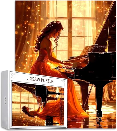 Puzzle Klavier Puzzle 500 Teile, Holzpuzzle Erwachsene, Mehrfarbig Holzpuzzle, Klassische Puzzles Frau Wooden Jigsaw für Erwachsene Und Kinder 14 Jahren, Geschenke Home Wand Dekor 52x38cm D-635 Puzzle Klavier Puzzle 500 Teile, Holzpuzzle Erwachsene, Mehrfarbig Holzpuzzle, Klassische Puzzles Frau Wooden Jigsaw für Erwachsene Und Kinder 14 Jahren, Geschenke Home Wand Dekor 52x38cm D-635 von Zhlpjecc
