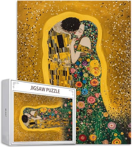 Puzzle Klimt Puzzle 5000 Teile, Holzpuzzle Erwachsene, Mehrfarbig Holzpuzzle, Klassische Puzzles Paar Wooden Jigsaw für Erwachsene Und Kinder 14 Jahren, Geschenke Home Wand Dekor 156x105cm D-756 Puzzle Klimt Puzzle 5000 Teile, Holzpuzzle Erwachsene, Mehrfarbig Holzpuzzle, Klassische Puzzles Paar Wooden Jigsaw für Erwachsene Und Kinder 14 Jahren, Geschenke Home Wand Dekor 156x105cm D-756 von Zhlpjecc