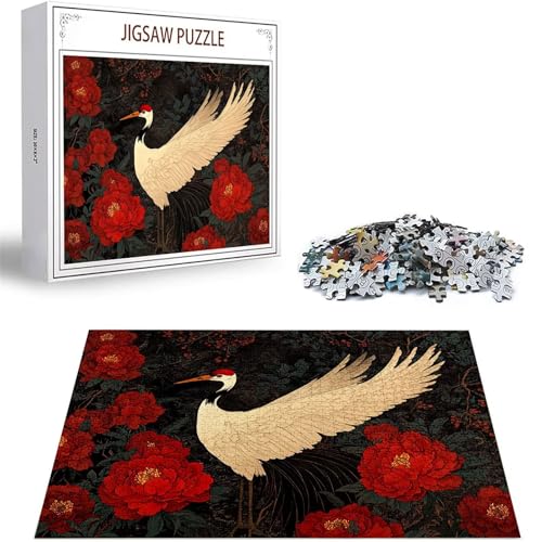Puzzle Kran Puzzle 200 Teile, Holzpuzzle Erwachsene, Mehrfarbig Holzpuzzle, Klassische Puzzles Blume Wooden Jigsaw für Erwachsene Und Kinder 14 Jahren, Geschenke Home Wand Dekor Puzzles 35x25cm D-463 Puzzle Kran Puzzle 200 Teile, Holzpuzzle Erwachsene, Mehrfarbig Holzpuzzle, Klassische Puzzles Blume Wooden Jigsaw für Erwachsene Und Kinder 14 Jahren, Geschenke Home Wand Dekor Puzzles 35x25cm D-463 von Zhlpjecc