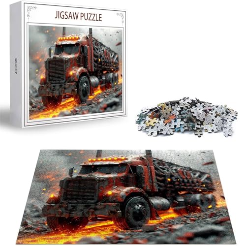 Puzzle LKW Puzzle 1500 Teile, Holzpuzzle Erwachsene, Mehrfarbig Holzpuzzle, Klassische Puzzles Szene Wooden Jigsaw für Erwachsene Und Kinder 14 Jahren, Geschenke Home Wand Dekor Puzzles 87x57cm D-297 Puzzle LKW Puzzle 1500 Teile, Holzpuzzle Erwachsene, Mehrfarbig Holzpuzzle, Klassische Puzzles Szene Wooden Jigsaw für Erwachsene Und Kinder 14 Jahren, Geschenke Home Wand Dekor Puzzles 87x57cm D-297 von Zhlpjecc