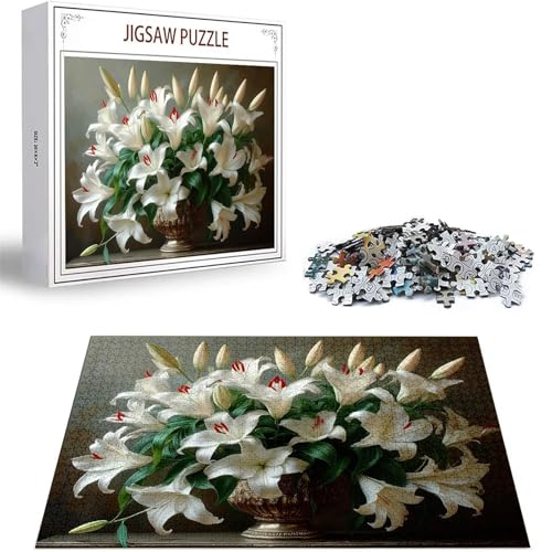 Puzzle Lilie Puzzle 5000 Teile, Holzpuzzle Erwachsene, Mehrfarbig Holzpuzzle, Klassische Puzzles Blume Wooden Jigsaw für Erwachsene Und Kinder 14 Jahren, Geschenke Home Wand Dekor 156x105cm D-10 Puzzle Lilie Puzzle 5000 Teile, Holzpuzzle Erwachsene, Mehrfarbig Holzpuzzle, Klassische Puzzles Blume Wooden Jigsaw für Erwachsene Und Kinder 14 Jahren, Geschenke Home Wand Dekor 156x105cm D-10 von Zhlpjecc