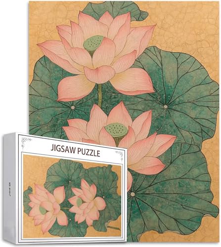 Puzzle Lotus Puzzle 1500 Teile, Holzpuzzle Erwachsene, Mehrfarbig Holzpuzzle, Klassische Puzzles Blume Wooden Jigsaw für Erwachsene Und Kinder 14 Jahren, Geschenke Home Wand Dekor 87x57cm D-764 Puzzle Lotus Puzzle 1500 Teile, Holzpuzzle Erwachsene, Mehrfarbig Holzpuzzle, Klassische Puzzles Blume Wooden Jigsaw für Erwachsene Und Kinder 14 Jahren, Geschenke Home Wand Dekor 87x57cm D-764 von Zhlpjecc