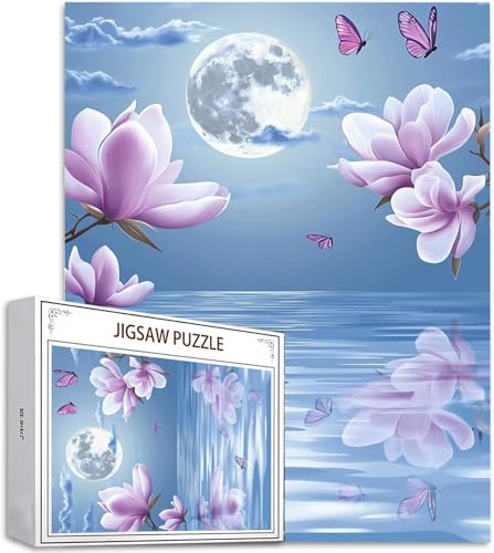 Puzzle Mond Puzzle 1500 Teile, Holzpuzzle Erwachsene, Mehrfarbig Holzpuzzle, Klassische Puzzles Magnolie Wooden Jigsaw für Erwachsene Und Kinder 14 Jahren, Geschenke Home Wand Dekor 87x57cm D-991 Puzzle Mond Puzzle 1500 Teile, Holzpuzzle Erwachsene, Mehrfarbig Holzpuzzle, Klassische Puzzles Magnolie Wooden Jigsaw für Erwachsene Und Kinder 14 Jahren, Geschenke Home Wand Dekor 87x57cm D-991 von Zhlpjecc