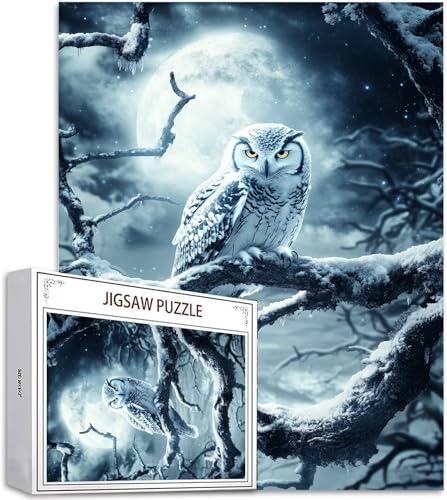 Puzzle Mond Puzzle 500 Teile, Holzpuzzle Erwachsene, Mehrfarbig Holzpuzzle, Klassische Puzzles Eule Wooden Jigsaw für Erwachsene Und Kinder 14 Jahren, Geschenke Home Wand Dekor Puzzles 52x38cm D-981 Puzzle Mond Puzzle 500 Teile, Holzpuzzle Erwachsene, Mehrfarbig Holzpuzzle, Klassische Puzzles Eule Wooden Jigsaw für Erwachsene Und Kinder 14 Jahren, Geschenke Home Wand Dekor Puzzles 52x38cm D-981 von Zhlpjecc