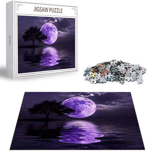 Puzzle Mond Puzzle 5000 Teile, Holzpuzzle Erwachsene, Mehrfarbig Holzpuzzle, Klassische Puzzles Baum Wooden Jigsaw für Erwachsene Und Kinder 14 Jahren, Geschenke Home Wand Dekor 156x105cm D-490 von Zhlpjecc