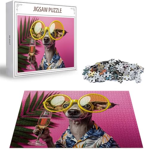 Puzzle Niedlich Puzzle 500 Teile, Holzpuzzle Erwachsene, Mehrfarbig Holzpuzzle, Klassische Puzzles Hund Wooden Jigsaw für Erwachsene Und Kinder 14 Jahren, Geschenke Home Wand Dekor 52x38cm D-306 Puzzle Niedlich Puzzle 500 Teile, Holzpuzzle Erwachsene, Mehrfarbig Holzpuzzle, Klassische Puzzles Hund Wooden Jigsaw für Erwachsene Und Kinder 14 Jahren, Geschenke Home Wand Dekor 52x38cm D-306 von Zhlpjecc