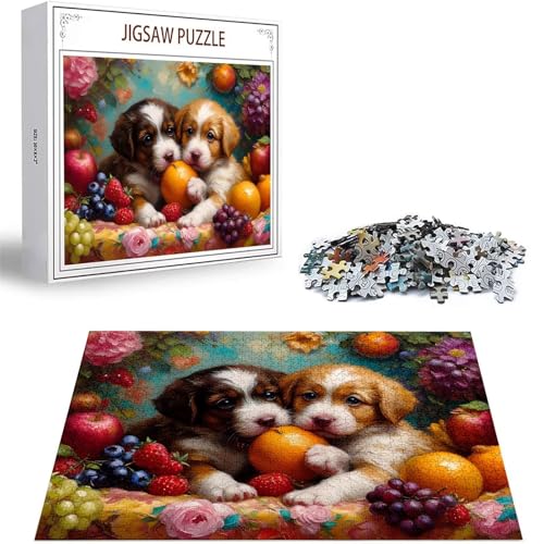 Puzzle Obst Puzzle 500 Teile, Holzpuzzle Erwachsene, Mehrfarbig Holzpuzzle, Klassische Puzzles Hund Wooden Jigsaw für Erwachsene Und Kinder 14 Jahren, Geschenke Home Wand Dekor Puzzles 52x38cm D-447 Puzzle Obst Puzzle 500 Teile, Holzpuzzle Erwachsene, Mehrfarbig Holzpuzzle, Klassische Puzzles Hund Wooden Jigsaw für Erwachsene Und Kinder 14 Jahren, Geschenke Home Wand Dekor Puzzles 52x38cm D-447 von Zhlpjecc