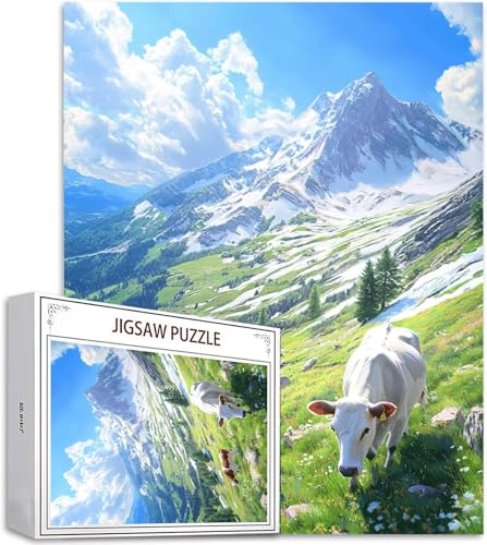Puzzle Ochse Puzzle 5000 Teile, Holzpuzzle Erwachsene, Mehrfarbig Holzpuzzle, Klassische Puzzles Wiese Wooden Jigsaw für Erwachsene Und Kinder 14 Jahren, Geschenke Home Wand Dekor 156x105cm D-848 Puzzle Ochse Puzzle 5000 Teile, Holzpuzzle Erwachsene, Mehrfarbig Holzpuzzle, Klassische Puzzles Wiese Wooden Jigsaw für Erwachsene Und Kinder 14 Jahren, Geschenke Home Wand Dekor 156x105cm D-848 von Zhlpjecc