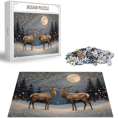 Puzzle REH Puzzle 5000 Teile, Holzpuzzle Erwachsene, Mehrfarbig Holzpuzzle, Klassische Puzzles Tier Wooden Jigsaw für Erwachsene Und Kinder 14 Jahren, Geschenke Home Wand Dekor 156x105cm D-332 von Zhlpjecc