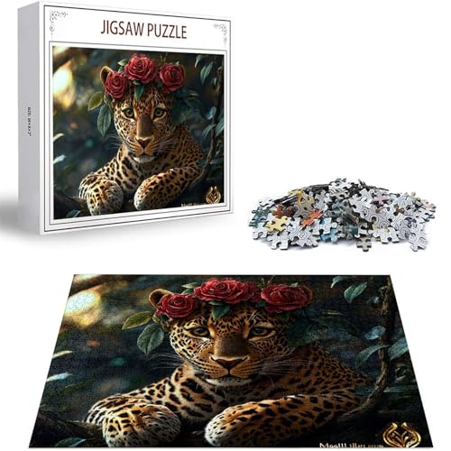 Puzzle Rose Puzzle 5000 Teile, Holzpuzzle Erwachsene, Mehrfarbig Holzpuzzle, Klassische Puzzles Leopard Wooden Jigsaw für Erwachsene Und Kinder 14 Jahren, Geschenke Home Wand Dekor 156x105cm D-364 Puzzle Rose Puzzle 5000 Teile, Holzpuzzle Erwachsene, Mehrfarbig Holzpuzzle, Klassische Puzzles Leopard Wooden Jigsaw für Erwachsene Und Kinder 14 Jahren, Geschenke Home Wand Dekor 156x105cm D-364 von Zhlpjecc