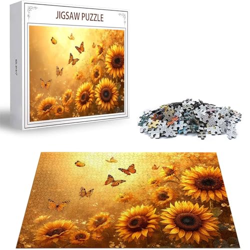 Puzzle Schmetterling Puzzle 3000 Teile, Holzpuzzle Erwachsene, Mehrfarbig Holzpuzzle, Klassische Puzzles Sonnenblume Wooden Jigsaw für Erwachsene Und Kinder 14 Jahren, Home Wand Dekor, 122x81cm D-208 Puzzle Schmetterling Puzzle 3000 Teile, Holzpuzzle Erwachsene, Mehrfarbig Holzpuzzle, Klassische Puzzles Sonnenblume Wooden Jigsaw für Erwachsene Und Kinder 14 Jahren, Home Wand Dekor, 122x81cm D-208 von Zhlpjecc