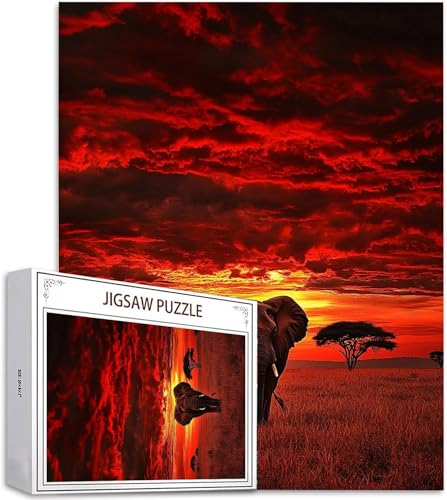 Puzzle Sonnenuntergang Puzzle 5000 Teile, Holzpuzzle Erwachsene, Mehrfarbig Holzpuzzle, Klassische Puzzles Elefant Wooden Jigsaw für Erwachsene Und Kinder 14 Jahren, Home Wand Dekor, 156x105cm D-768 Puzzle Sonnenuntergang Puzzle 5000 Teile, Holzpuzzle Erwachsene, Mehrfarbig Holzpuzzle, Klassische Puzzles Elefant Wooden Jigsaw für Erwachsene Und Kinder 14 Jahren, Home Wand Dekor, 156x105cm D-768 von Zhlpjecc