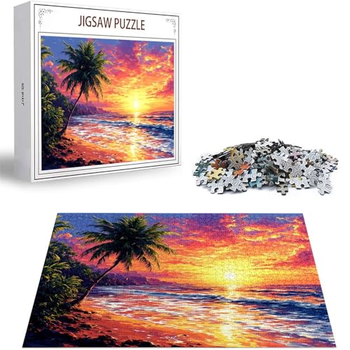Puzzle Sonnenuntergang Puzzle 5000 Teile, Holzpuzzle Erwachsene, Mehrfarbig Holzpuzzle, Klassische Puzzles Strand Wooden Jigsaw für Erwachsene Und Kinder 14 Jahren, Home Wand Dekor, 156x105cm D-338 Puzzle Sonnenuntergang Puzzle 5000 Teile, Holzpuzzle Erwachsene, Mehrfarbig Holzpuzzle, Klassische Puzzles Strand Wooden Jigsaw für Erwachsene Und Kinder 14 Jahren, Home Wand Dekor, 156x105cm D-338 von Zhlpjecc