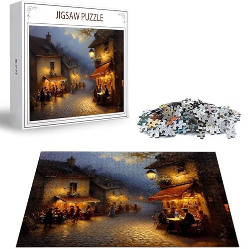 Puzzle Straße Puzzle 1500 Teile, Holzpuzzle Erwachsene, Mehrfarbig Holzpuzzle, Klassische Puzzles Nachtansicht Wooden Jigsaw für Erwachsene Und Kinder 14 Jahren, Geschenke Home Dekor 87x57cm D-290 Puzzle Straße Puzzle 1500 Teile, Holzpuzzle Erwachsene, Mehrfarbig Holzpuzzle, Klassische Puzzles Nachtansicht Wooden Jigsaw für Erwachsene Und Kinder 14 Jahren, Geschenke Home Dekor 87x57cm D-290 von Zhlpjecc